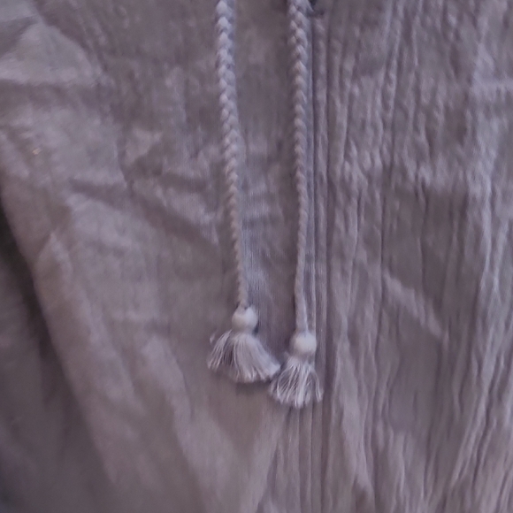 Aerie Blue Lightweight Shirt Jacket - Picture 5 of 8